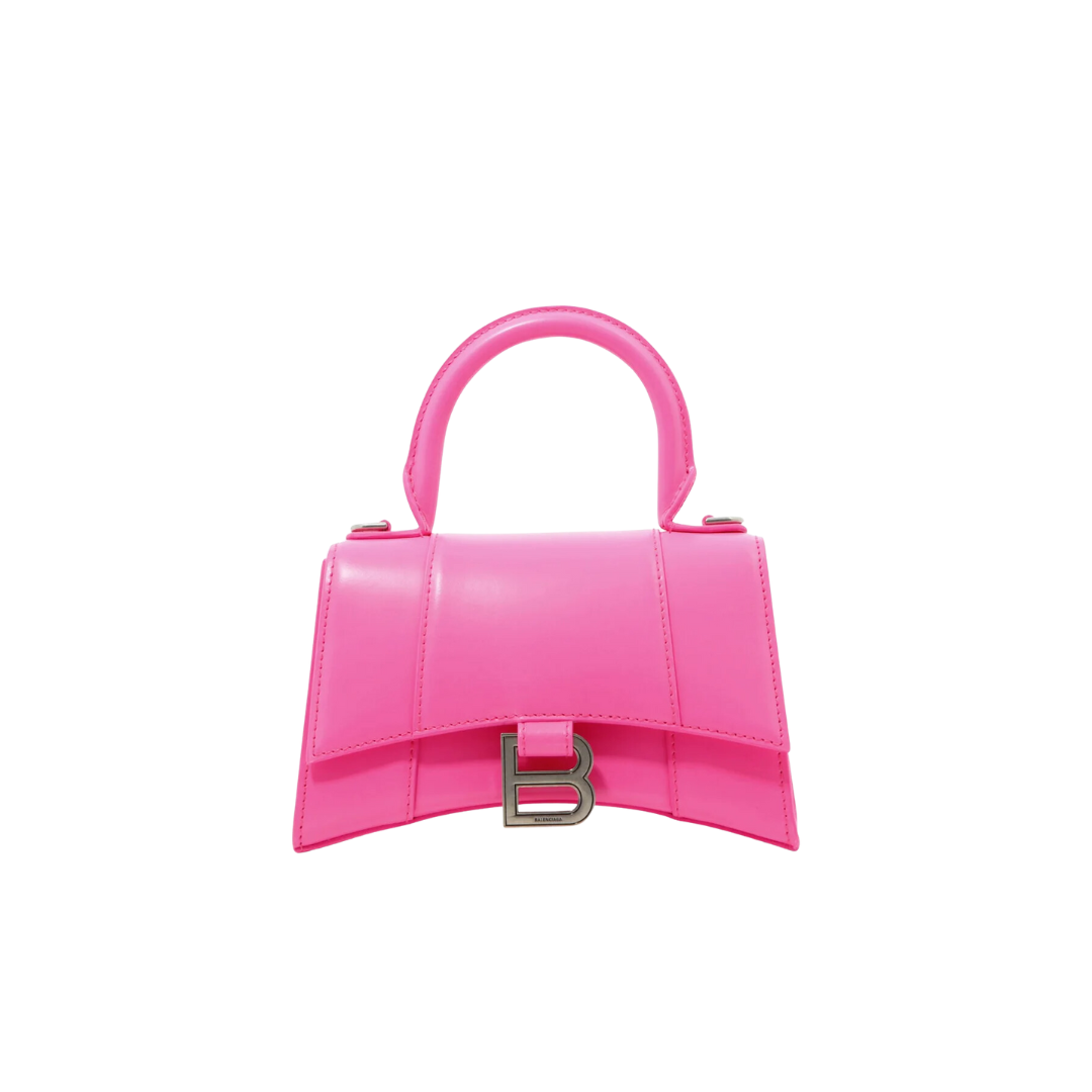 Balenciaga Hourglass XS Top Handle Bag Rosa - True to Sole - 1