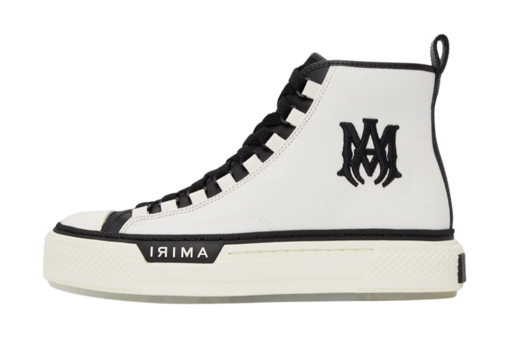 Amiri Ma Court High White/Black - True to Sole - 1