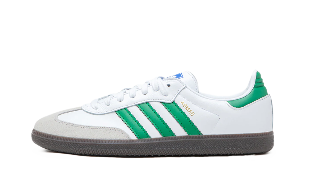 Adidas with online green sole
