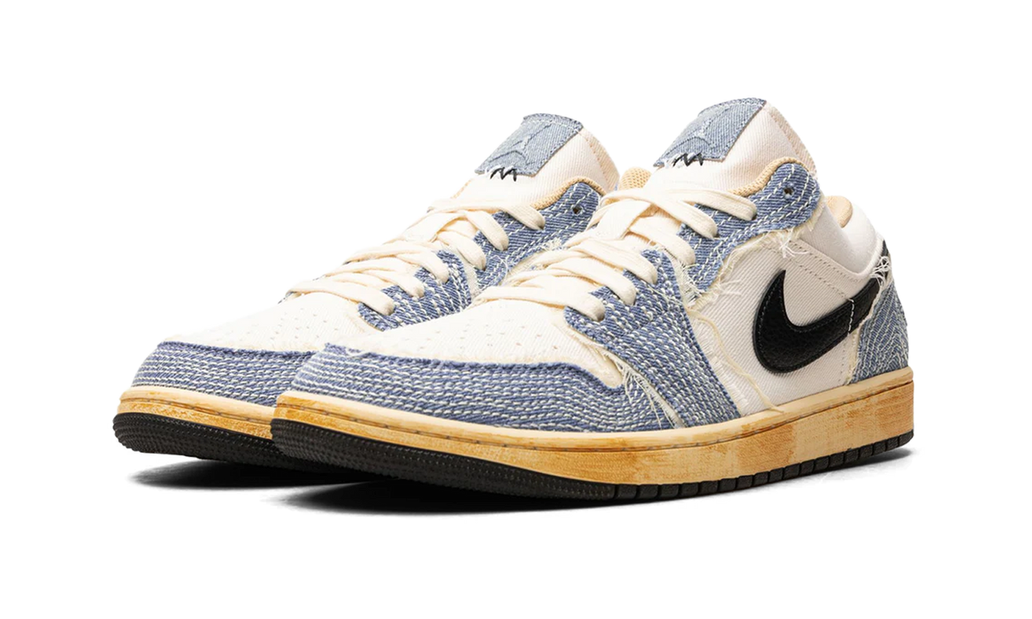 Air Jordan 1 Low SE WRMK Sashiko Denim