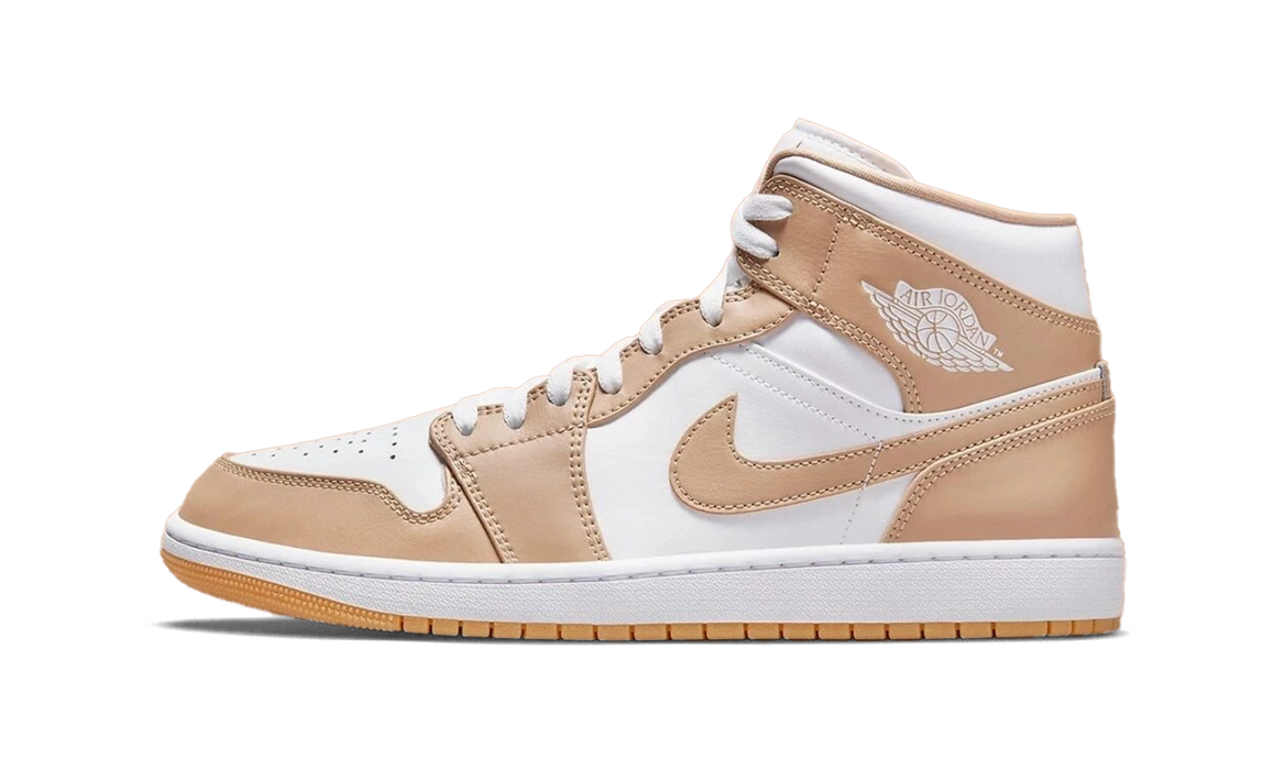 Air Jordan 1 Mid Tan Gum