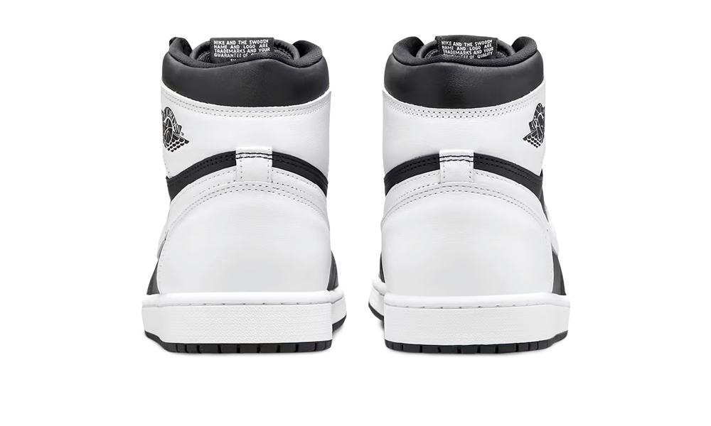 Air Jordan 1 Retro High OG Black White - True to Sole - 4