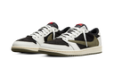 Air Jordan 1 Retro Low OG SP Travis Scott Olive (DZ4137-106) - True to Sole (side two pair)