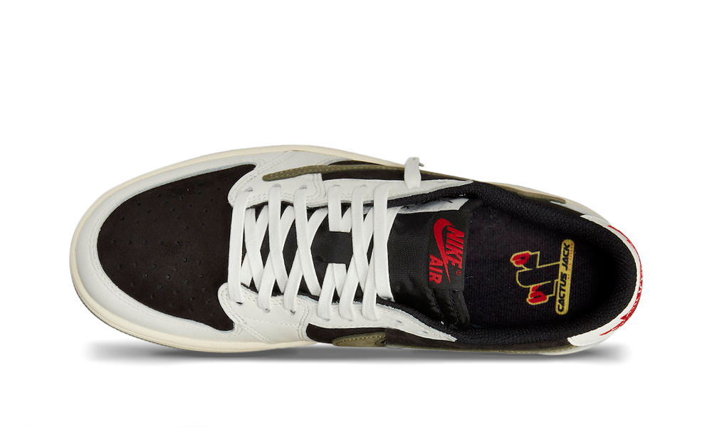 Air Jordan 1 Retro Low OG SP Travis Scott Măsliniu (DZ4137-106 Air Jordan 1 Retro Low OG SP Travis Scott Măsliniu (DZ4137-106