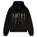 Amiri Spray Paint Ma Hoodie Black/Orange