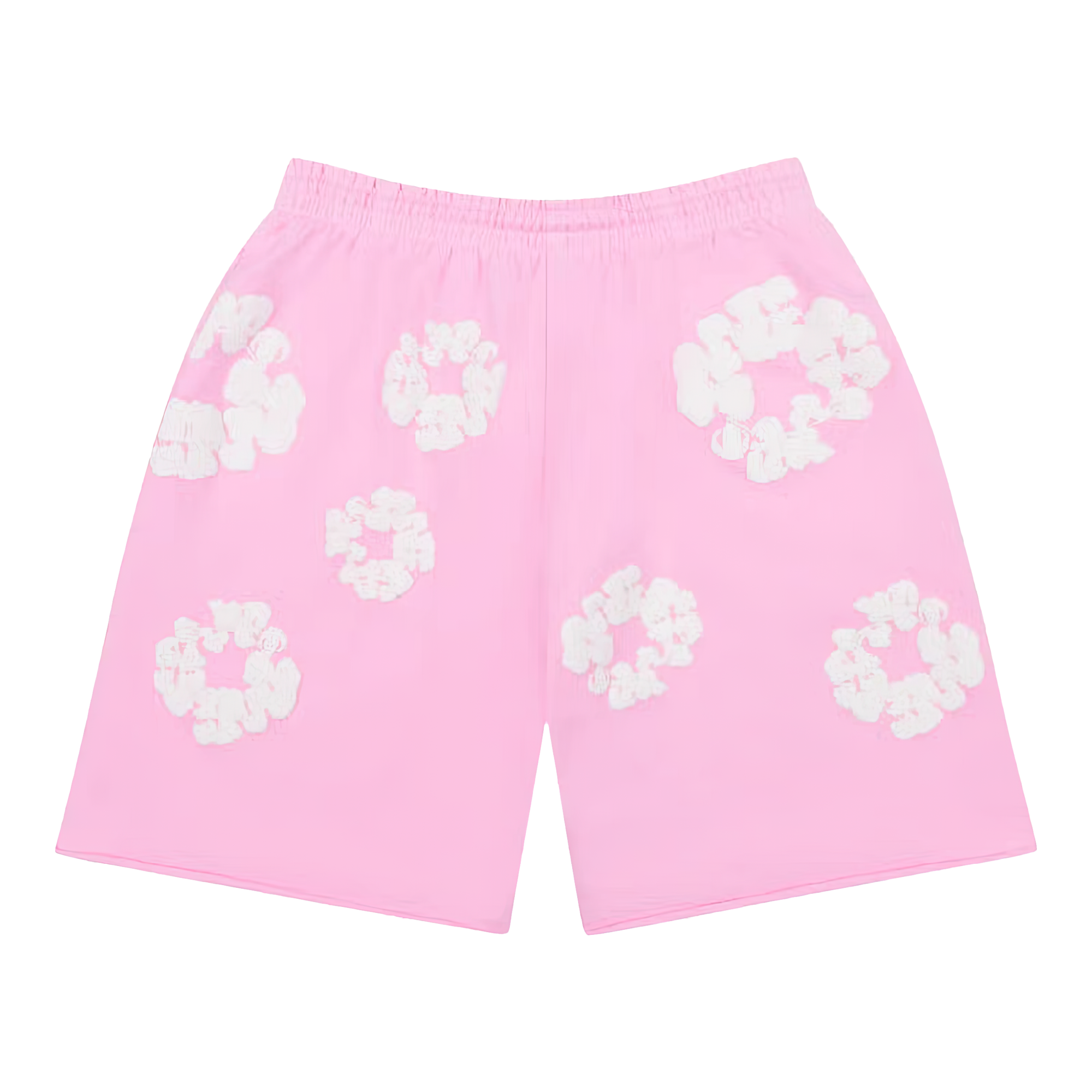 Denim Tears The Cotton Wreath Shorts Powder Pink - True to Sole Denim Tears The Cotton Wreath Shorts Powder Pink - True to Sole