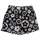 Bravest Studios Flower Shorts Black