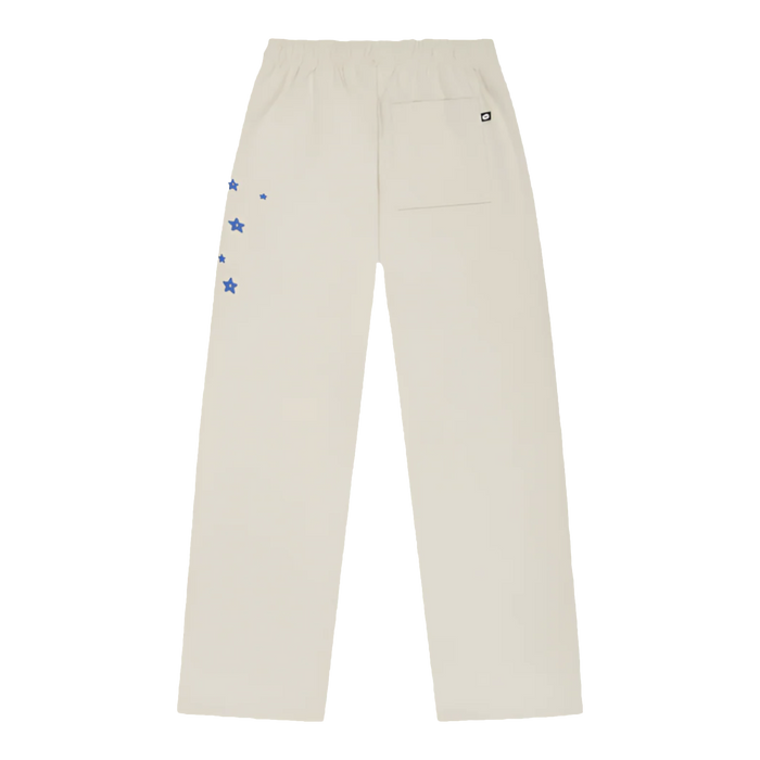 Broken Planet All The Stars Straight Leg Ivory White Sweatpants