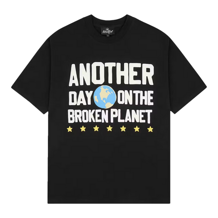 Broken Planet Another Day T-shirt Midnight Black
