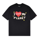 Broken Planet Luv My Planet T-shirt Midnight Black