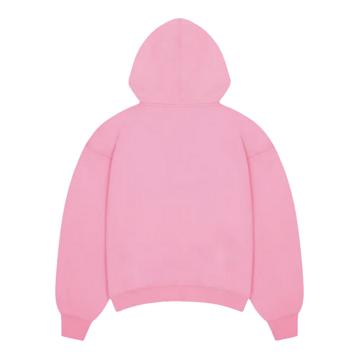 Broken Planet Zip Up Hoodie Candy Pink