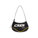 Casablanca Black Slim Biker Bag