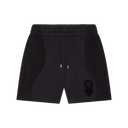 Casablanca Black Squash Logo Flock Print Sweatshorts