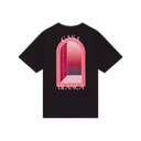 Casablanca Black & Pink Arches Short Sleeve T‑Shirt