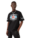 Casablanca Blades Oversized Short Sleeve T-shirt Black