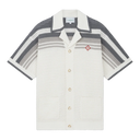 Casablanca Tennis Crochet Shirt White