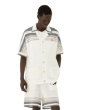 Cămașă de tenis croșetată Casablanca Albă