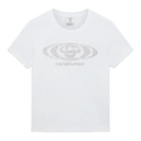 Casablanca Crystal Warped Logo Fitted T-shirt