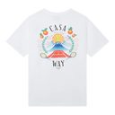 Casablanca Casa Way Mountain Short-Sleeve T-Shirt White