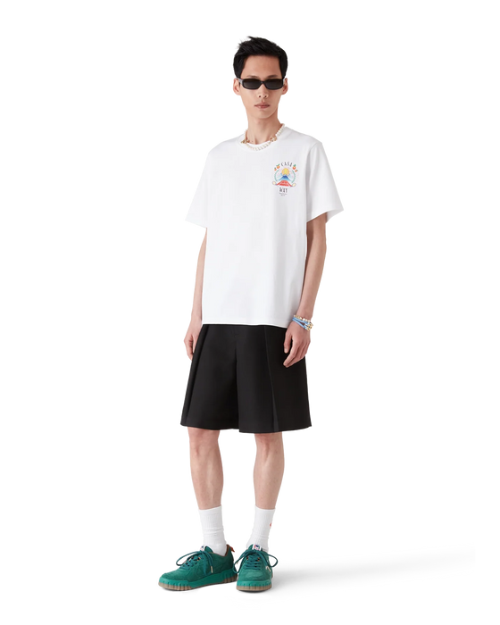 Casablanca Casa Way Mountain Short-Sleeve T-Shirt White