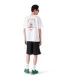 Casablanca Tricou cu mânecă scurtă Casa Way Mountain alb