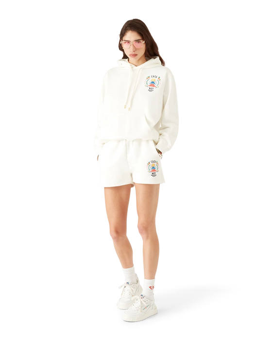 Casablanca Casa Way Mountain Sweatshorts White