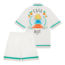 Casablanca Casa Way Silk Set White