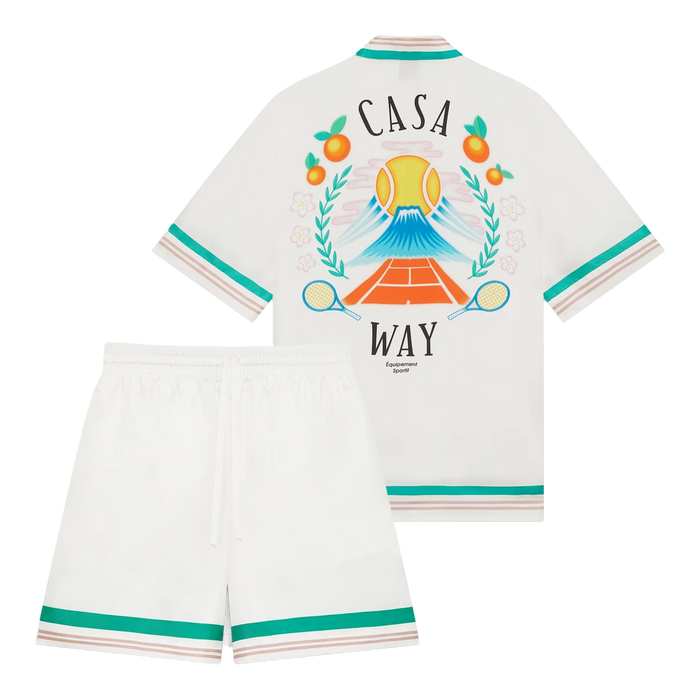 Casablanca Casa Way Silk Set White