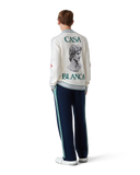 Casablanca Cotton Casa Club Jacket White