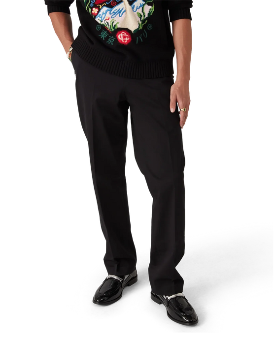 Casablanca Cotton Chinos Black