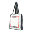 Casablanca Crochet Bag White
