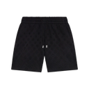 Casablanca Crystal Monogram Sweatshort Black