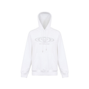 Casablanca Crystal Warped Logo Hooded Sweatshirt