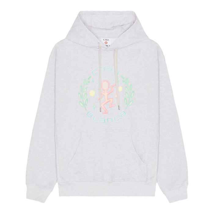 Casablanca Dance Joy Hooded Sweatshirt Grey