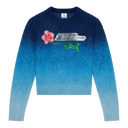 Casablanca Gradient Orchid Sweater