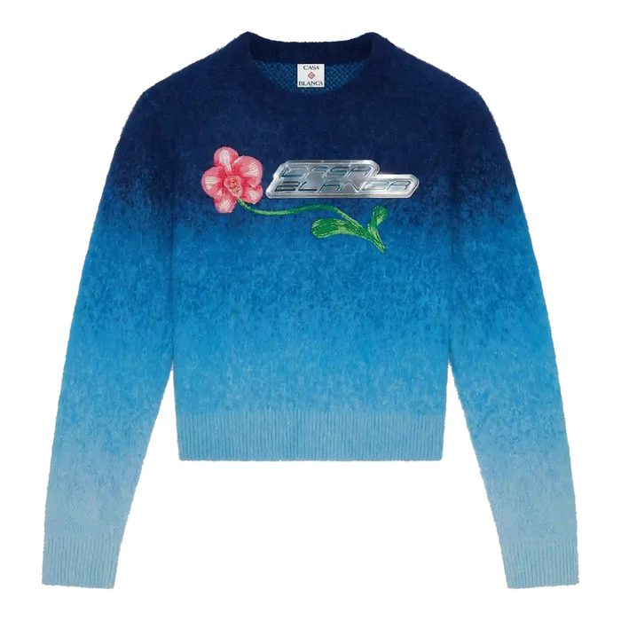 Casablanca Gradient Orchid Sweater