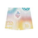Casablanca Halftone Logo Silk Shorts