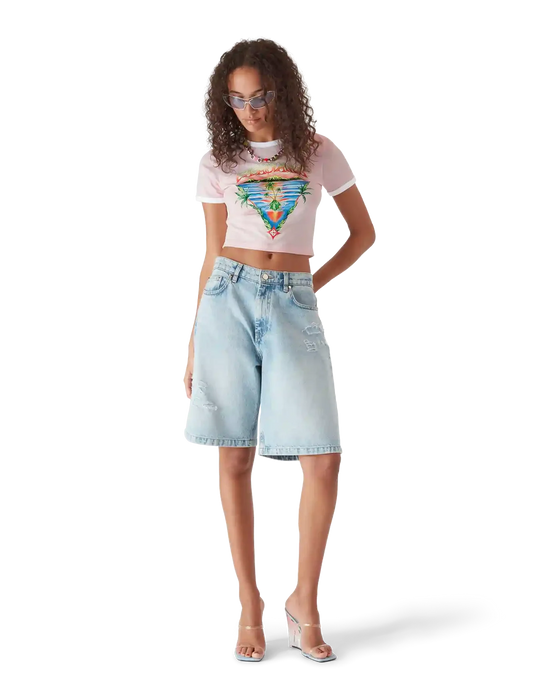 Casablanca Innocence Triangle Baby Tee