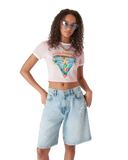 Casablanca Innocence Triangle Baby Tee