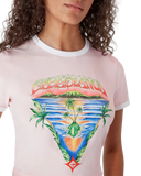 Casablanca Innocence Triangle Baby Tee
