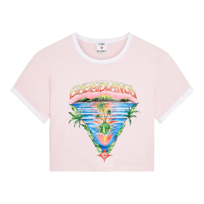 Casablanca Innocence Triangle Baby Tee