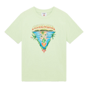 Casablanca Innocence Triangle Classic T-shirt Green