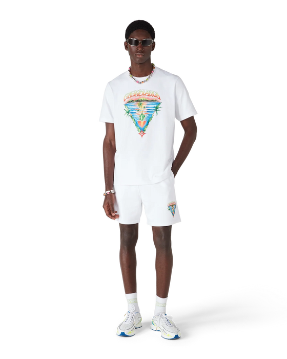 Casablanca Innocence Triangle Classic T-shirt White