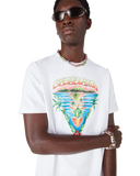 Casablanca Innocence Triangle Classic T-shirt White
