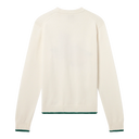 Casablanca Intarsia Jumper White