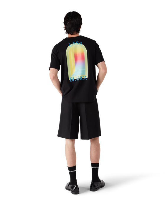 Casablanca L’Arche Short Sleeve T-shirt Black