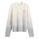 Casablanca Mohair Blend Gradient Mohair Crew Grey Gradient