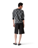 Casablanca Mohair Monogram Jumper Black