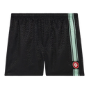 Casablanca Monogram Jacquard Stripe Swim Shorts Black
