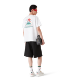 Casablanca Montagne Ondulee Short-Sleeve T-Shirt White